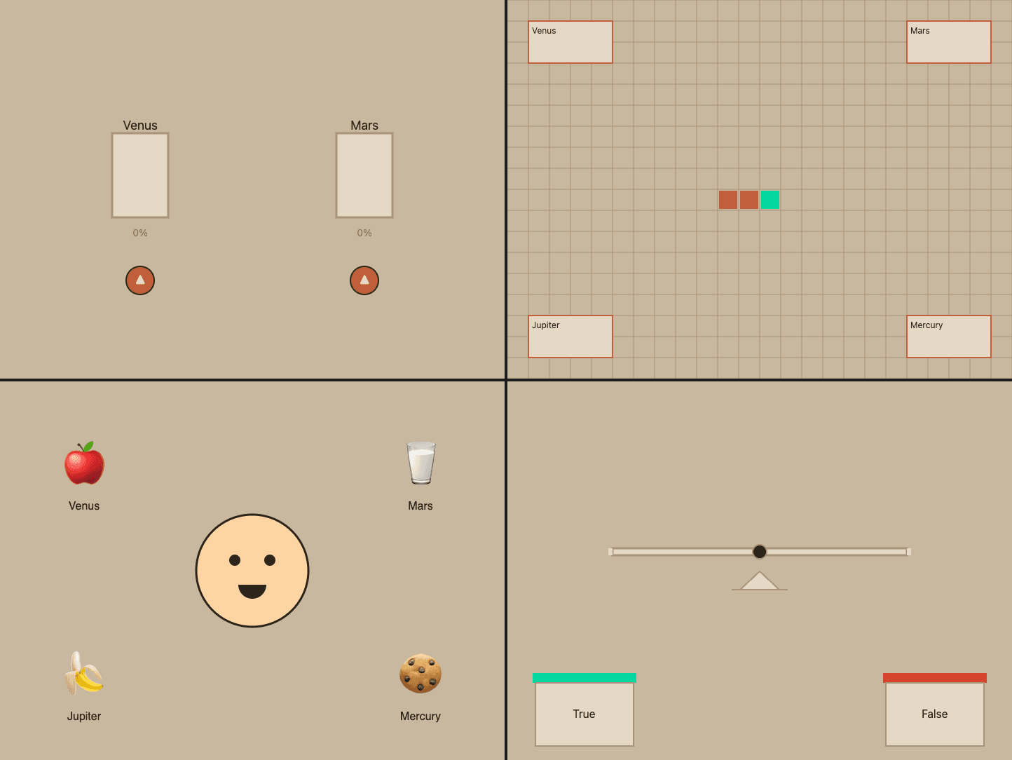 An early batch where games were too templated — same layout, same feel, different skins