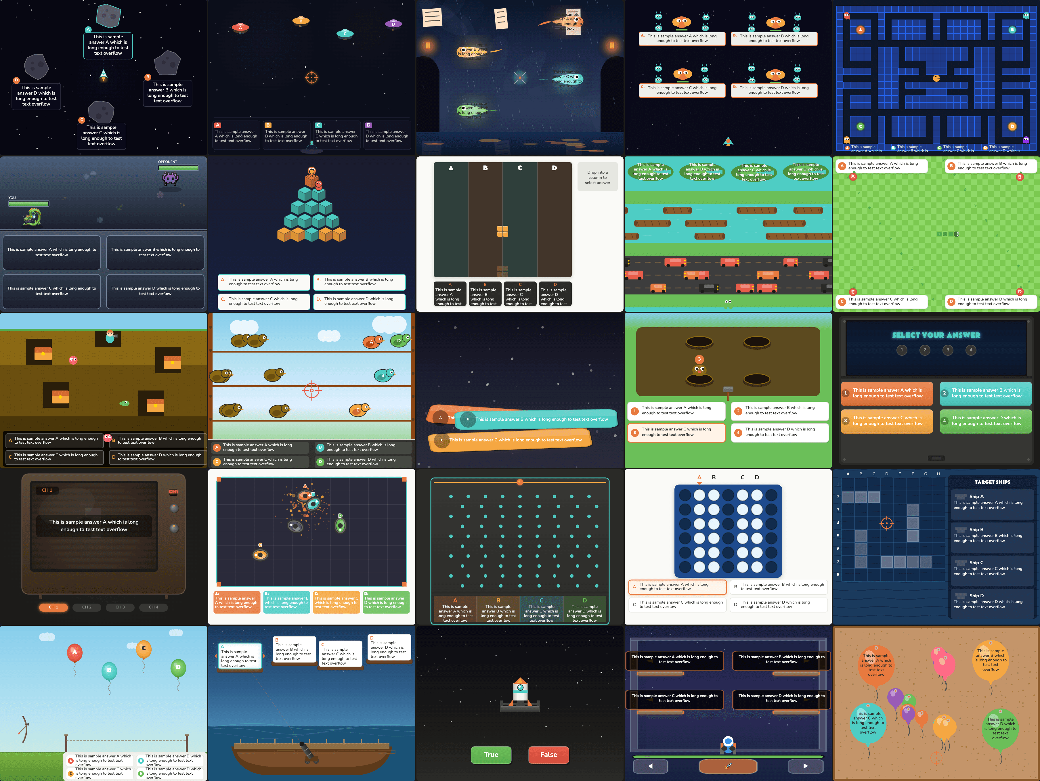 25 games from the factory — each one built autonomously by Claude